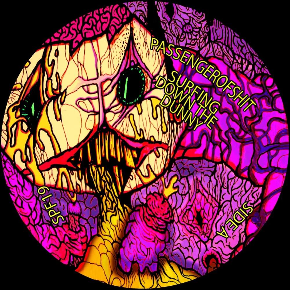 Album cover art for "Finger My Twat" by Passenger of Shit & Stella Rabbit