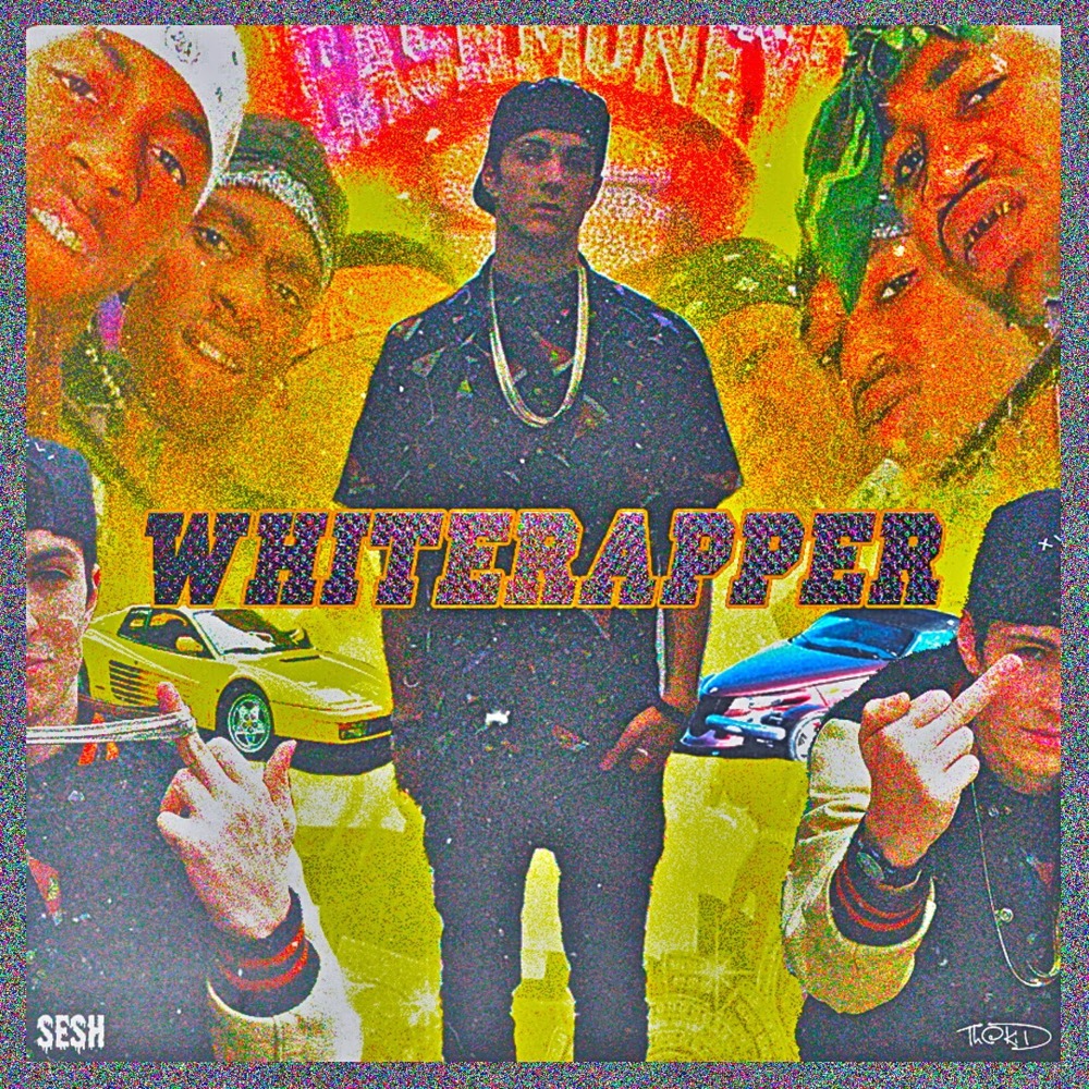 Album cover art for "WHITEKID$" by BONES