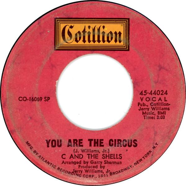 Album cover art for "You Are The Circus" by C & The Shells