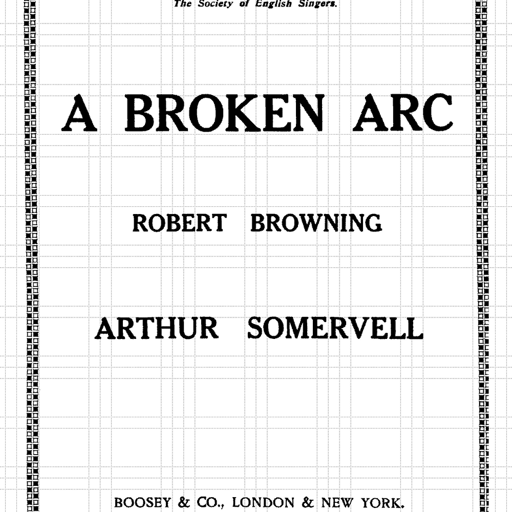 Song by Arthur Somervell