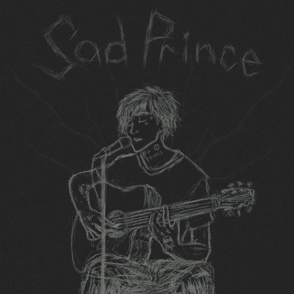 Album cover art for "Sad Prince" by Джизус (Dzhizus)