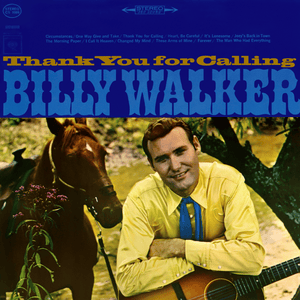 Album cover art for "Changed My Mind" by Billy Walker
