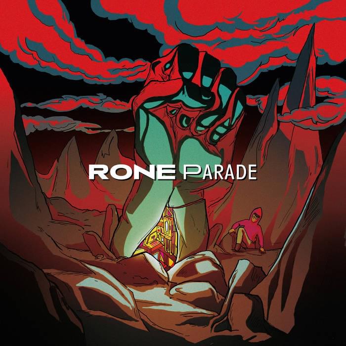 Album cover art for "Parade" by Erwan Castex (Rone)
