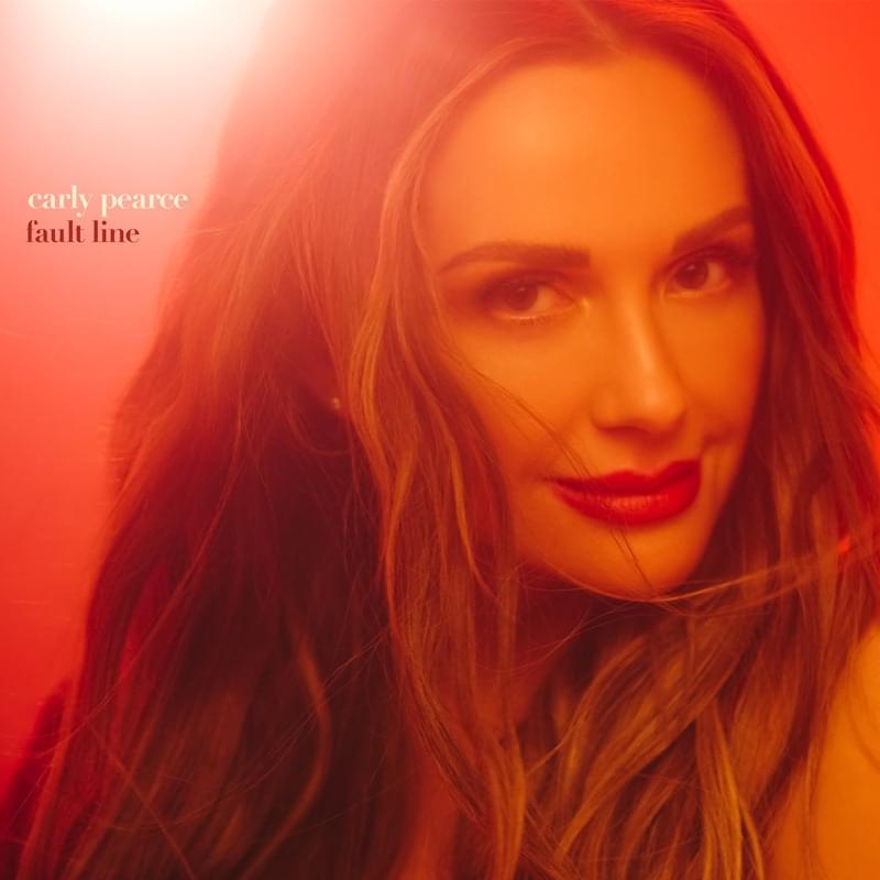 Album cover art for "fault line" by Carly Pearce