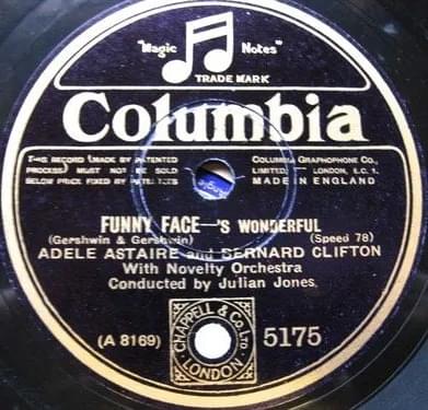 Album cover art for "’S Wonderful" by Adele Astaire
