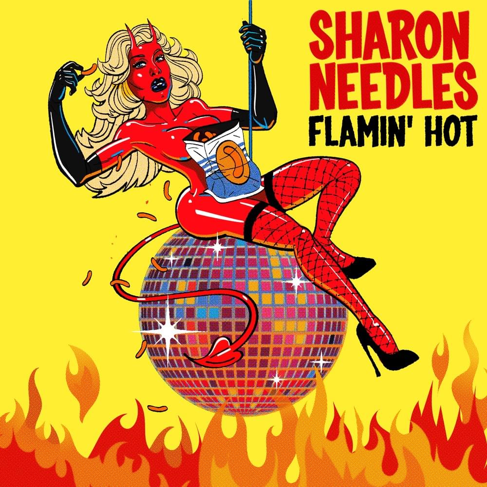 Album cover art for "Flamin’ Hot" by Sharon Needles