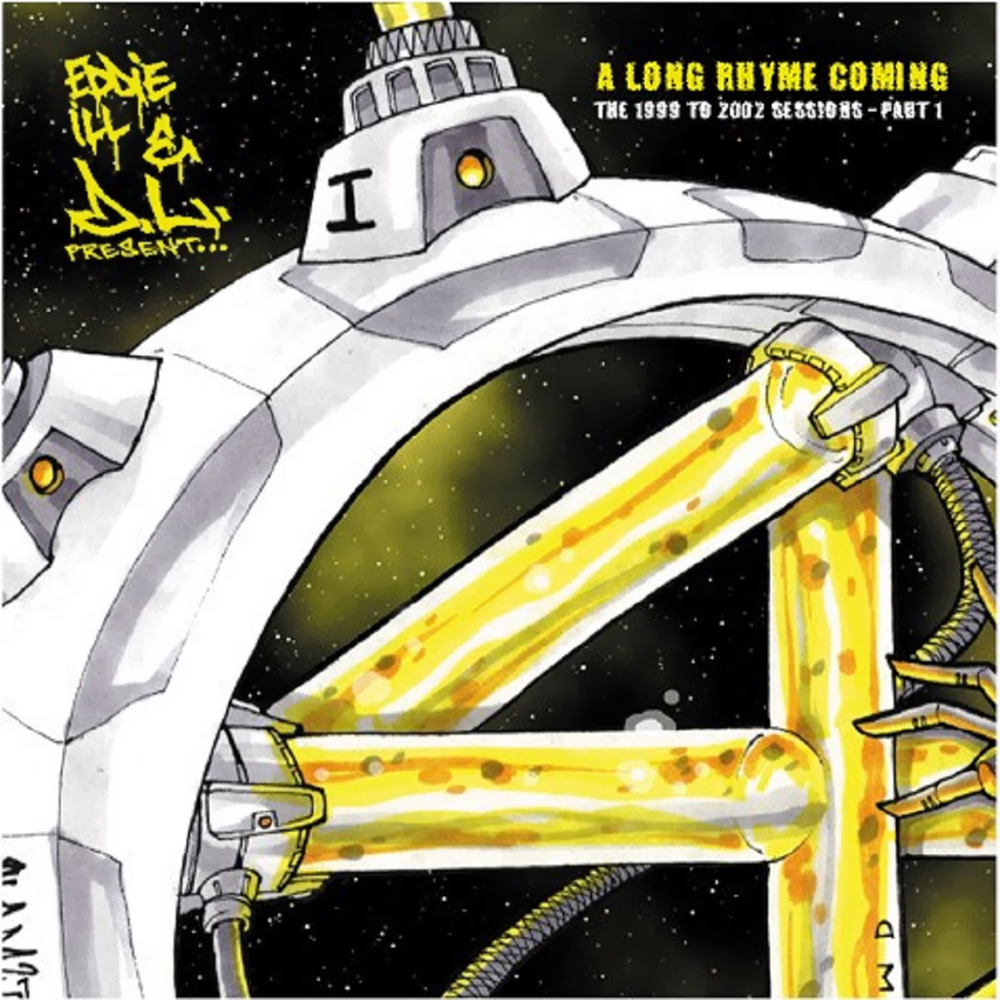 Album cover art for "Demigodz Freestyle (A Long Rhyme Coming: The 1999 to 2002 Sessions Pt. 1)" by Apathy & Celph Titled & Louis Logic