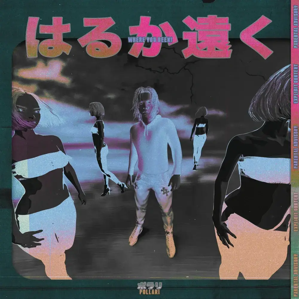 Album cover art for "Where You Been!" by Pollari