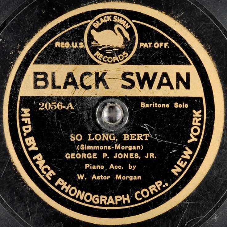 Album cover art for "So Long, Bert" by George P. Jones, Jr.