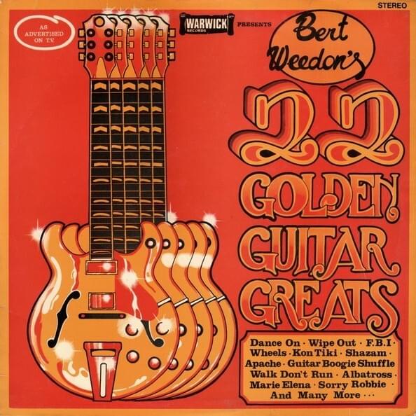 Album cover art for "Apache" by Bert Weedon
