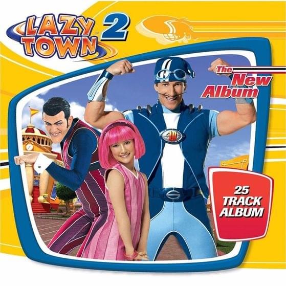 Album cover art for "I Like Learning" by LazyTown