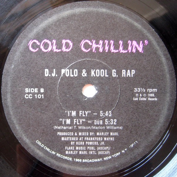 Album cover art for "I’m Fly (Original Version)" by Kool G Rap & DJ Polo