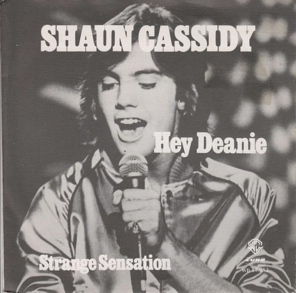 Album cover art for "Hey Deanie" by Shaun Cassidy