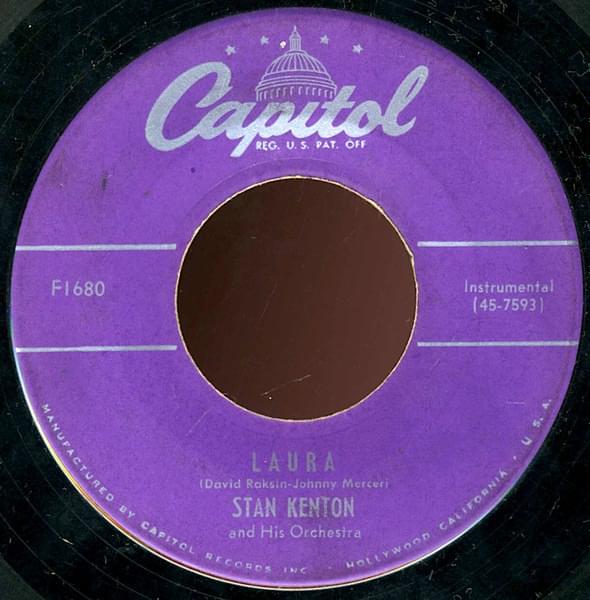 Album cover art for "Laura" by Stan Kenton