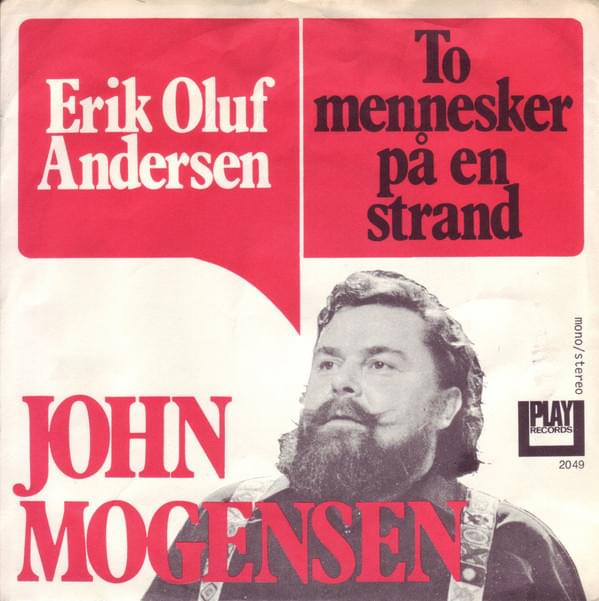 To Mennesker På En Strand by John Mogensen