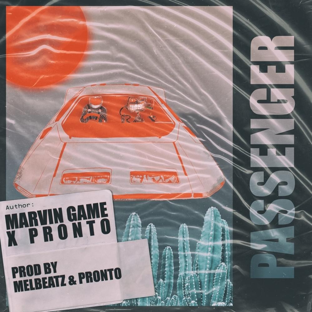 Album cover art for "Passenger" by Marvin Game & Pronto
