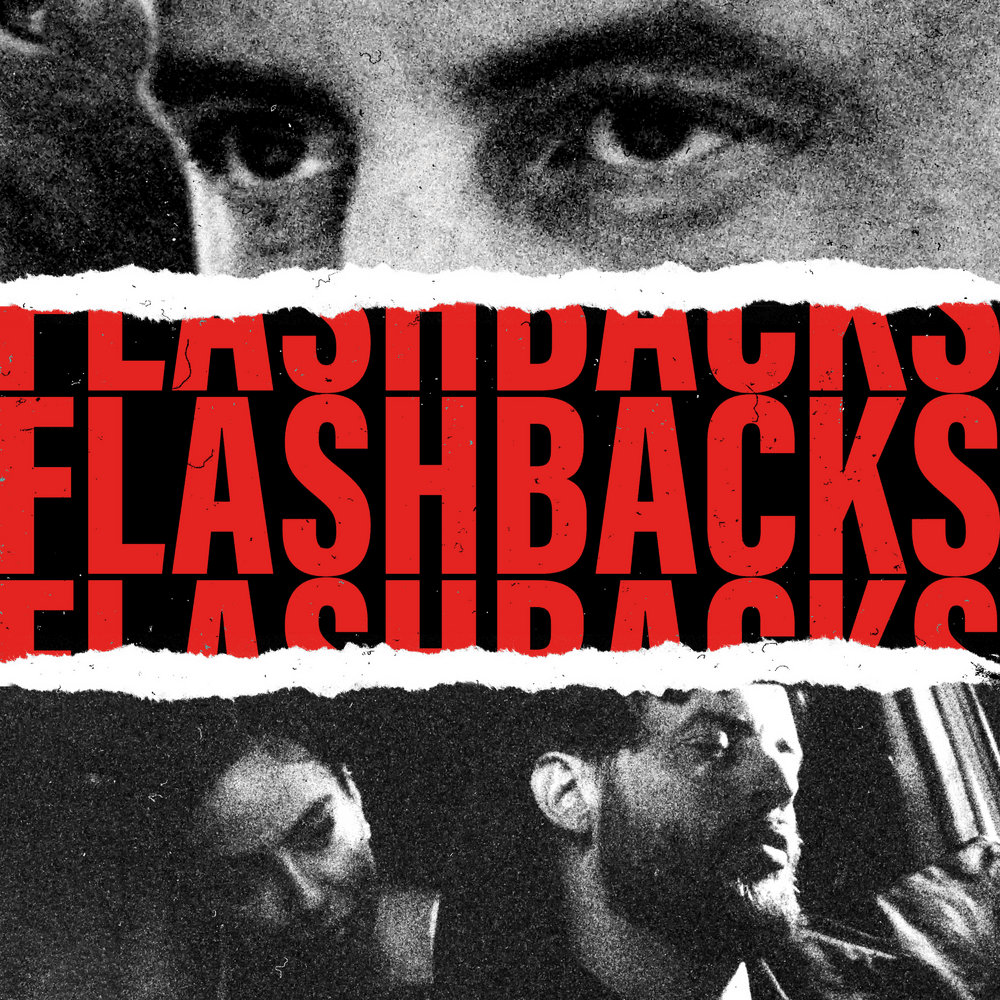 Album cover art for "Flashbacks" by Bausa