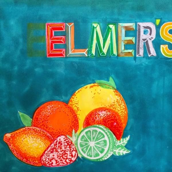Album cover art for "Elmers" by Khary