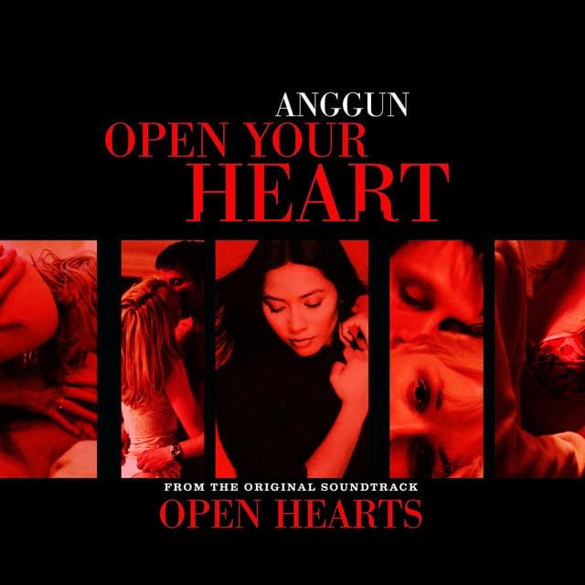 Album cover art for "Open Your Heart" by Anggun