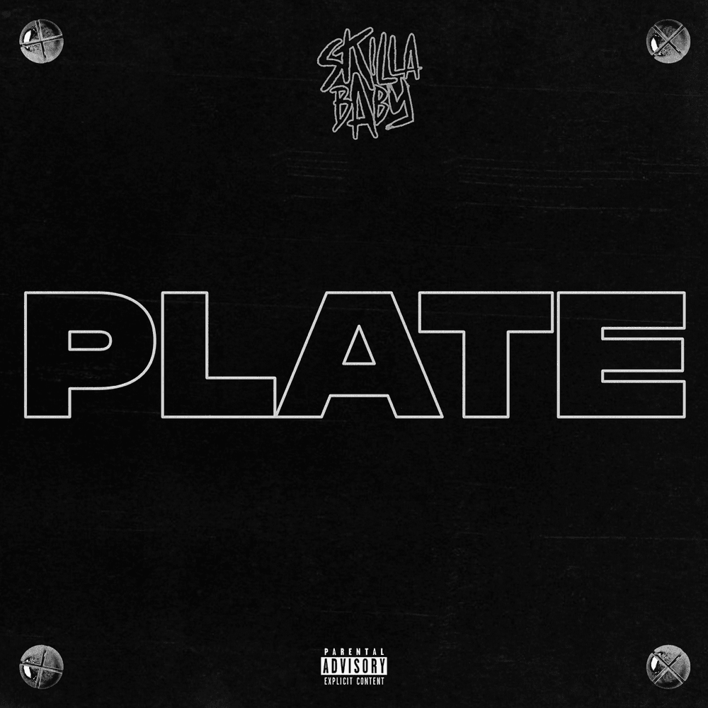 Album cover art for "Plate" by Skilla Baby