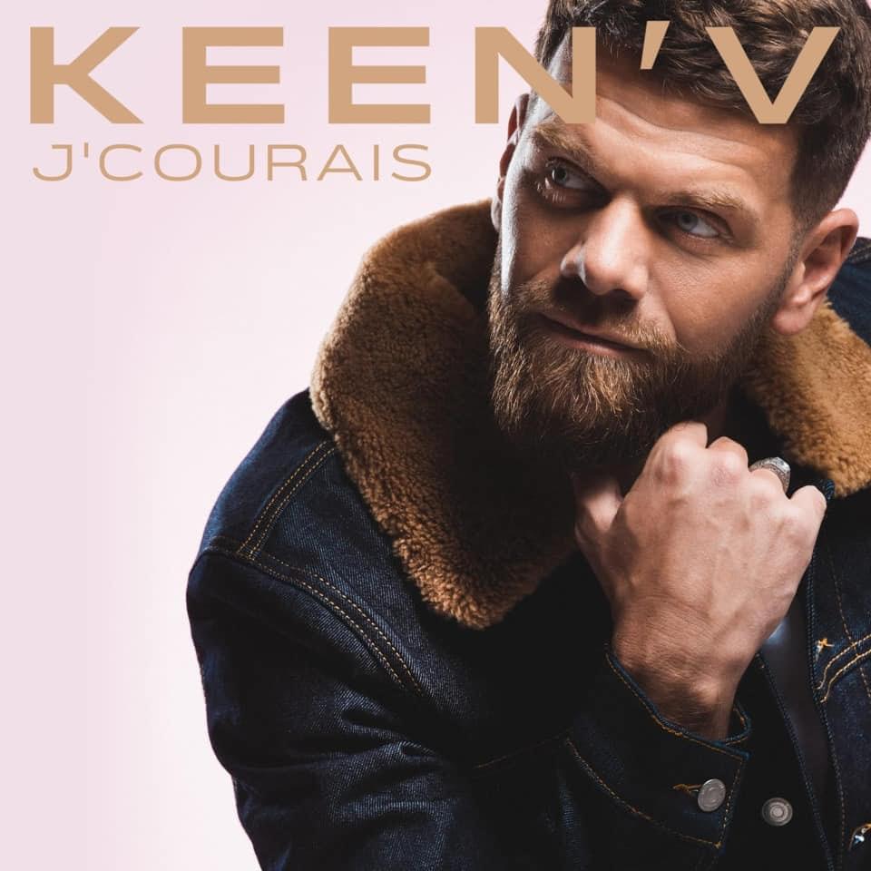 Album cover art for "J’courais" by Keen’V