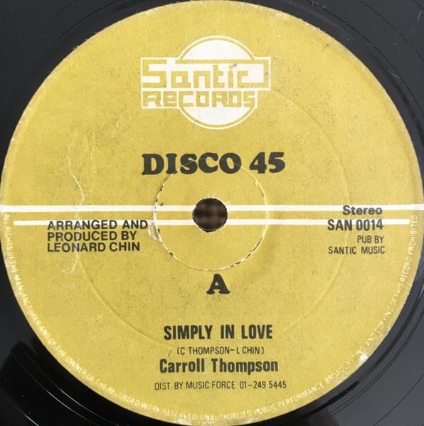 Simply In Love by Carroll Thompson