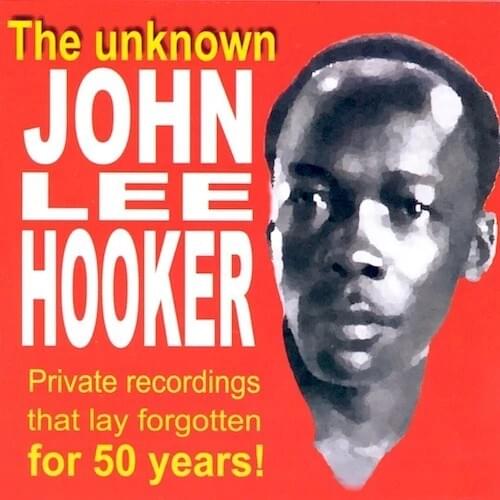 Album cover art for "Moses Smote the Water" by John Lee Hooker