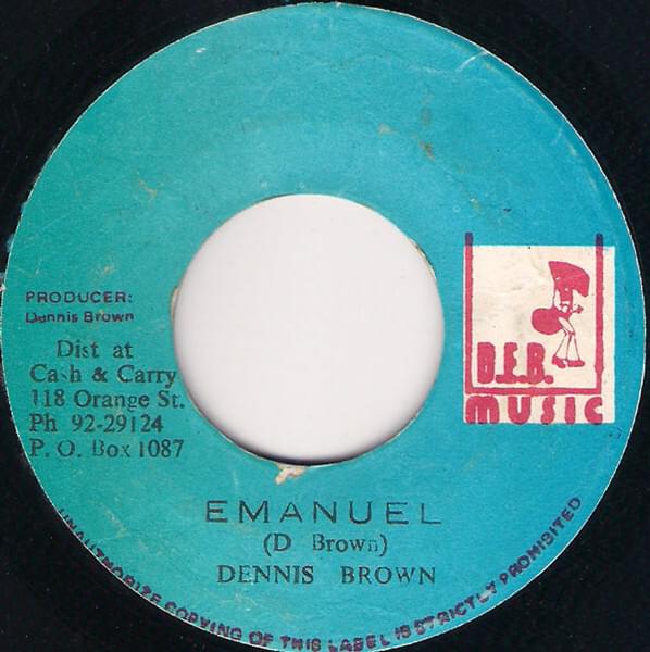 Album cover art for "Emmanuel" by Dennis Brown