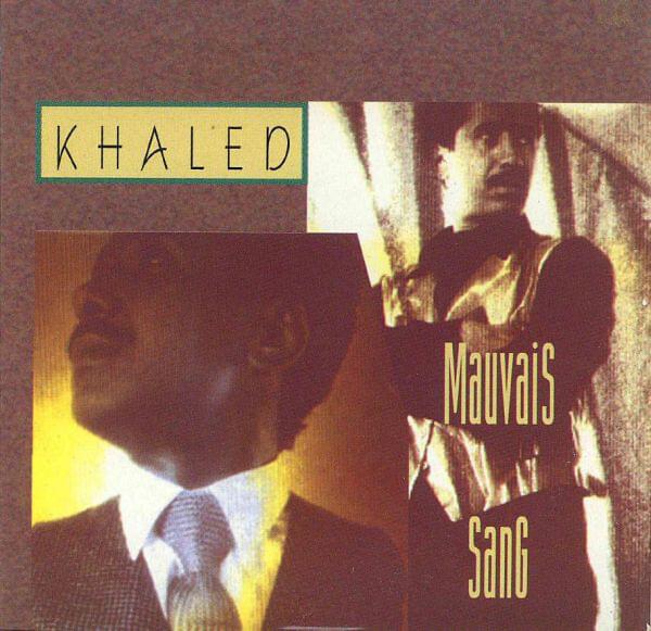 Album cover art for "Mauvais Sang" by Khaled - خالد
