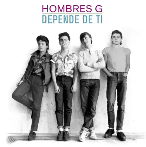 Album cover art for "Depende de ti" by Hombres G
