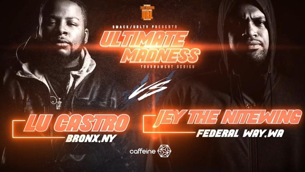 Album cover art for "Jey The Nitewing vs. Lu Castro" by URLtv & Lu Castro & Jey The Nitewing