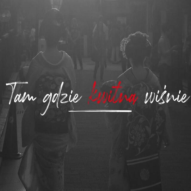 Album cover art for "Tam gdzie kwitną wiśnie" by Golin & Oxon