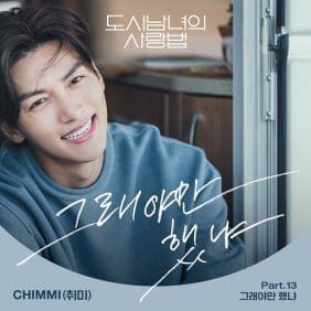 Album cover art for "그래야만 했냐 (Did You Have To)" by CHIMMI