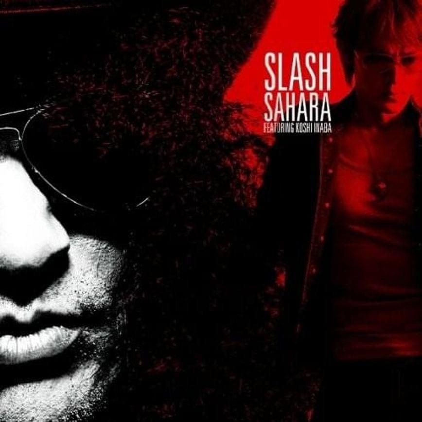 Album cover art for "Sahara (English)" by Slash & 稲葉浩志 (Koshi Inaba)