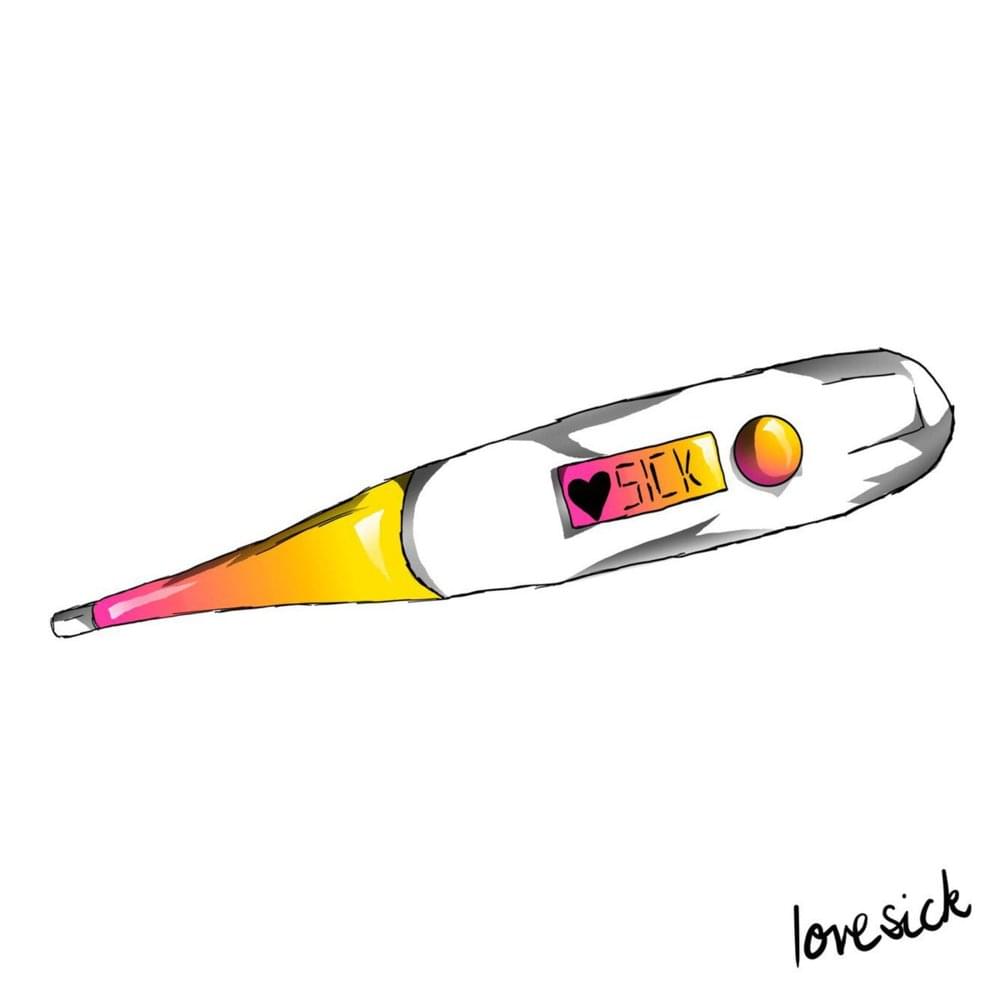 Album cover art for "Lovesick" by Fickle Friends