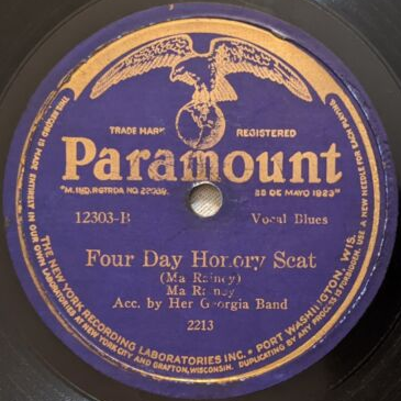 Album cover art for "Four Day Honory Scat (Take 1)" by Ma Rainey