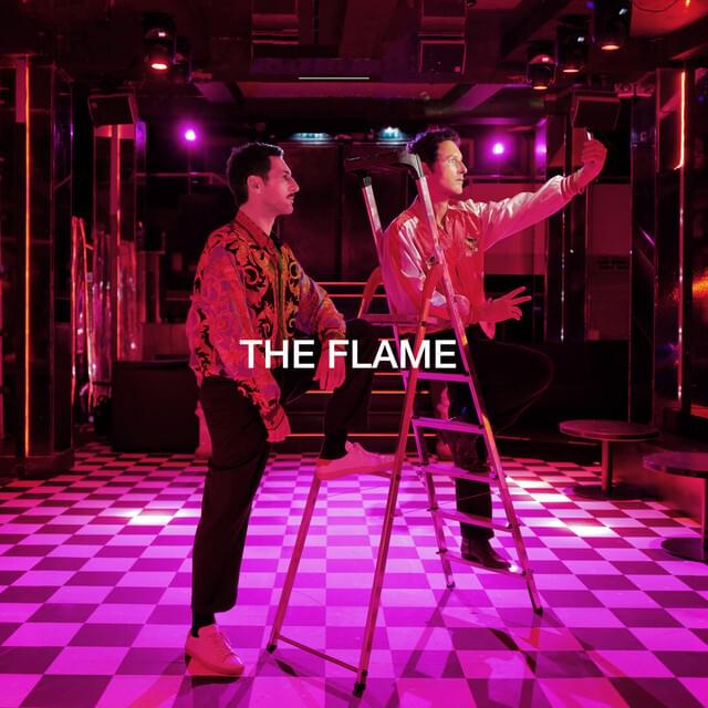 Album cover art for "THE FLAME" by AaRON
