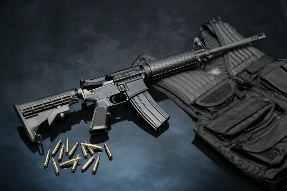 Album cover art for "Slang Dictionary: Firearms" by Rap Genius
