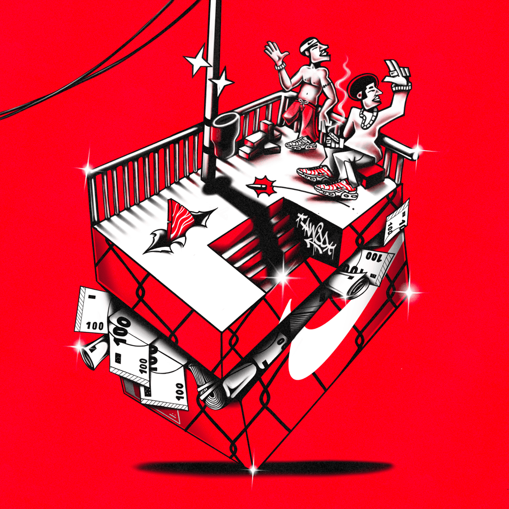 Album cover art for "MODELITO" by Ryan Castro