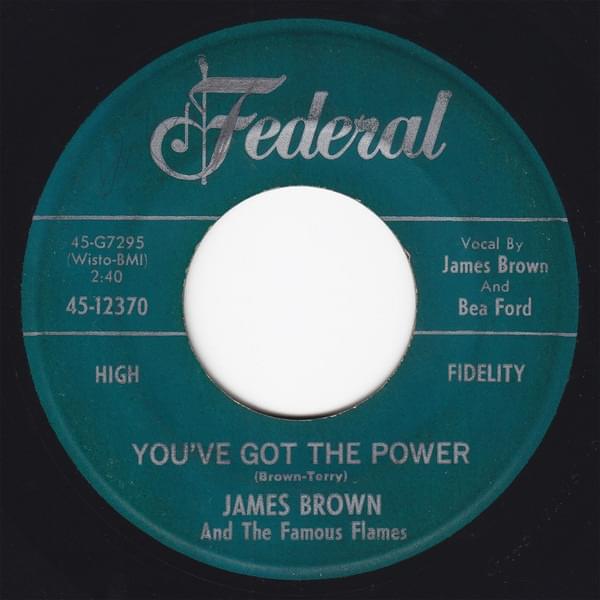 Album cover art for "You’ve Got the Power" by James Brown & The Famous Flames