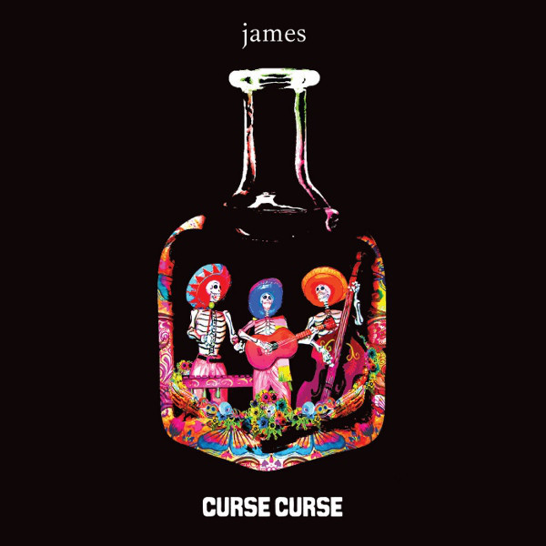 Album cover art for "Curse Curse" by James