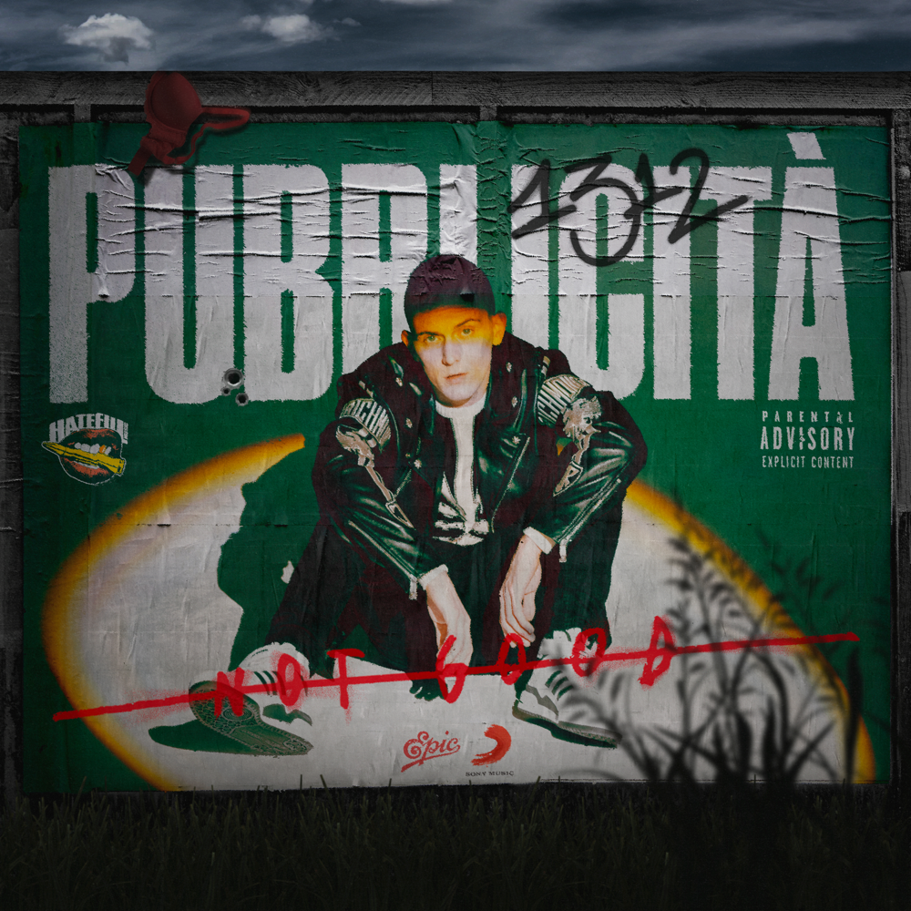 Album cover art for "Pubblicit�" by Not Good