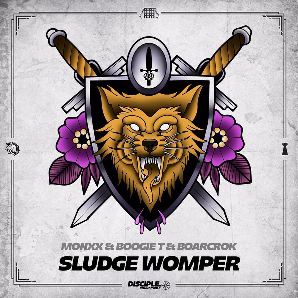 Album cover art for "Sludge Womper" by BOARCROK