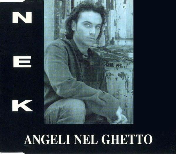 Album cover art for "Angeli nel ghetto" by Nek