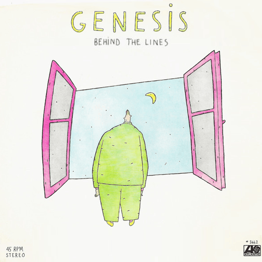 Album cover art for "Behind the Lines" by Genesis