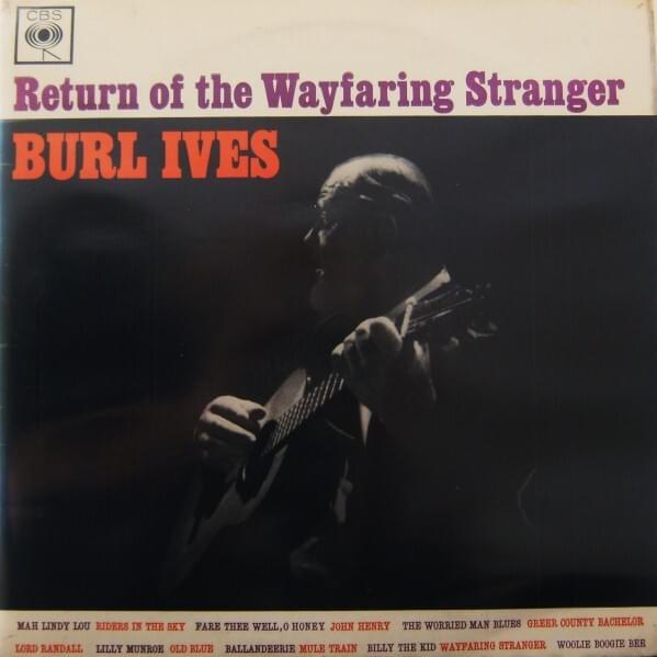 Album cover art for "(Ghost) Riders In The Sky" by Burl Ives