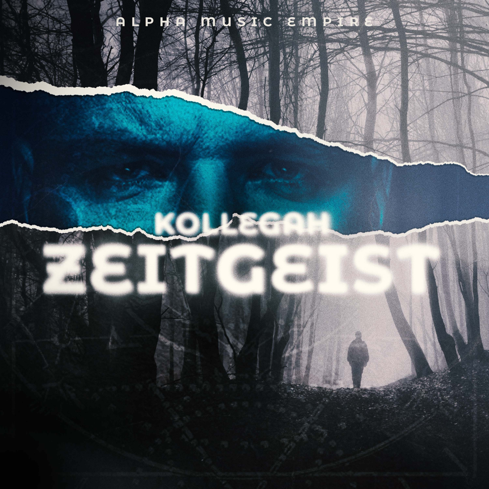 Album cover art for "ZEITGEIST" by Kollegah