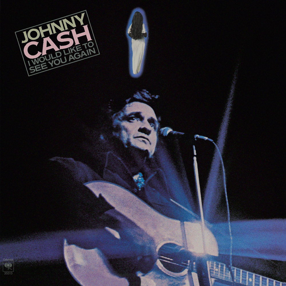 Album cover art for "I Would Like To See You Again" by Johnny Cash