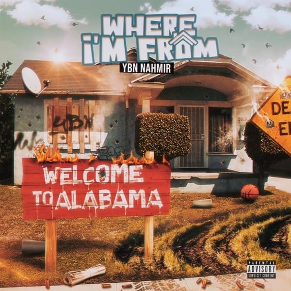 Album cover art for "Where I’m From" by YBN Nahmir
