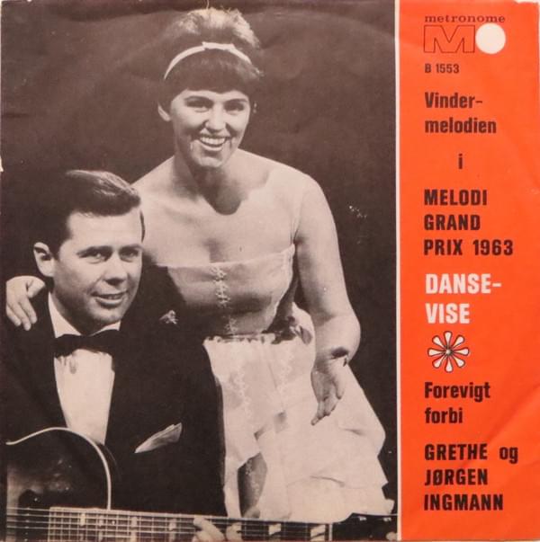 Album cover art for "Dansevise" by Grethe & Jørgen Ingmann